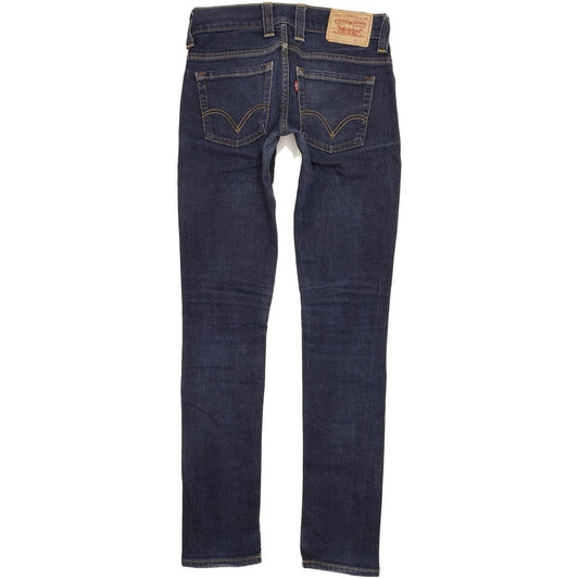Levi's 603 Women Blue Straight Slim Stretch Jeans W27 L34
