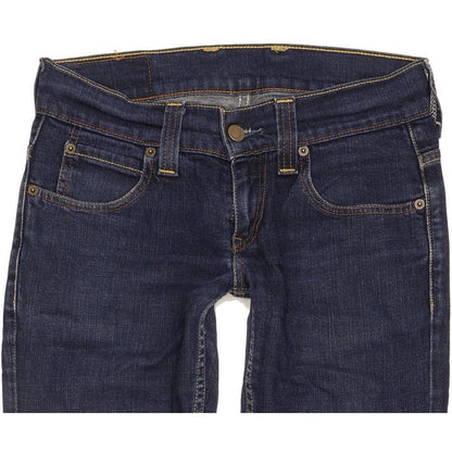 Levi's 603 Women Blue Straight Slim Stretch Jeans W27 L34
