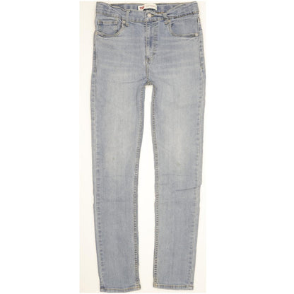 Levi's 510 Kids Blue Skinny Slim Stretch Jeans High Waisted W28 L30