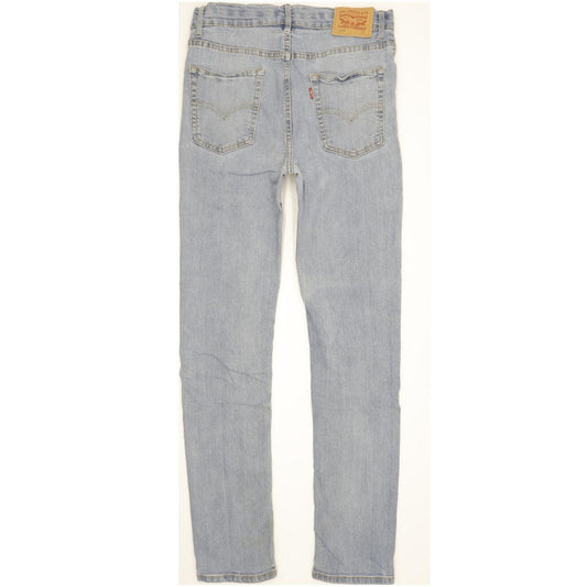 Levi's 510 Kids Blue Skinny Slim Stretch Jeans High Waisted W28 L30