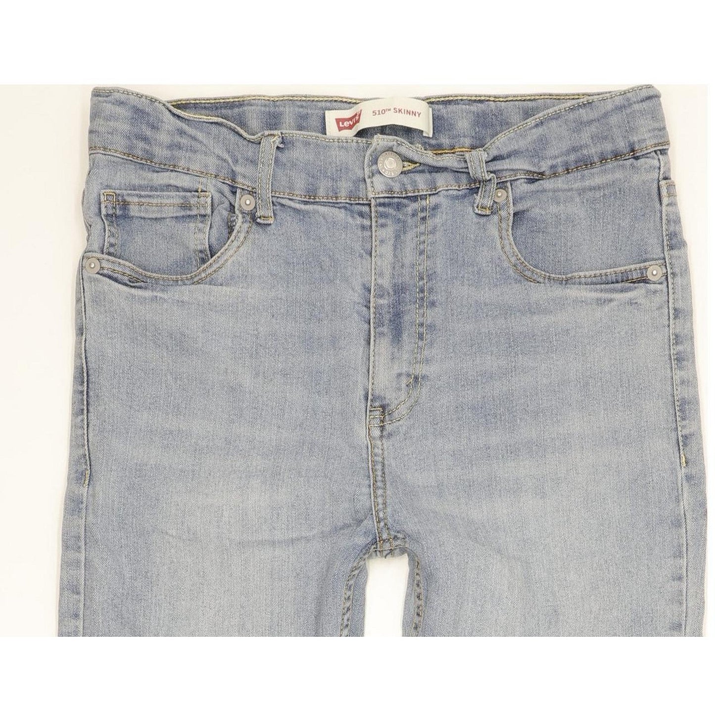 Levi's 510 Kids Blue Skinny Slim Stretch Jeans High Waisted W28 L30