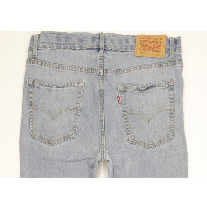 Levi's 510 Kids Blue Skinny Slim Stretch Jeans High Waisted W28 L30