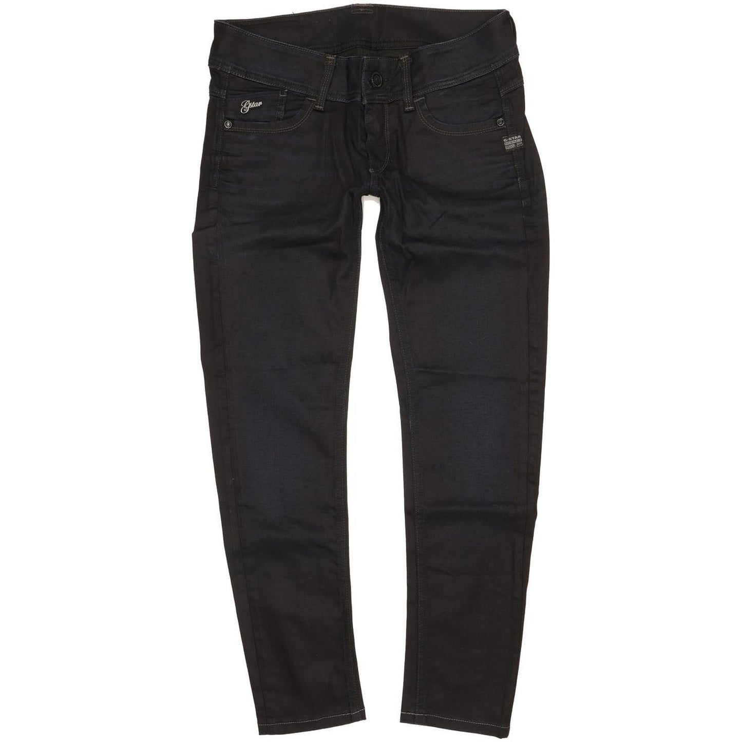 G-Star Lynn Women Navy Skinny Slim Stretch Jeans W29 L28
