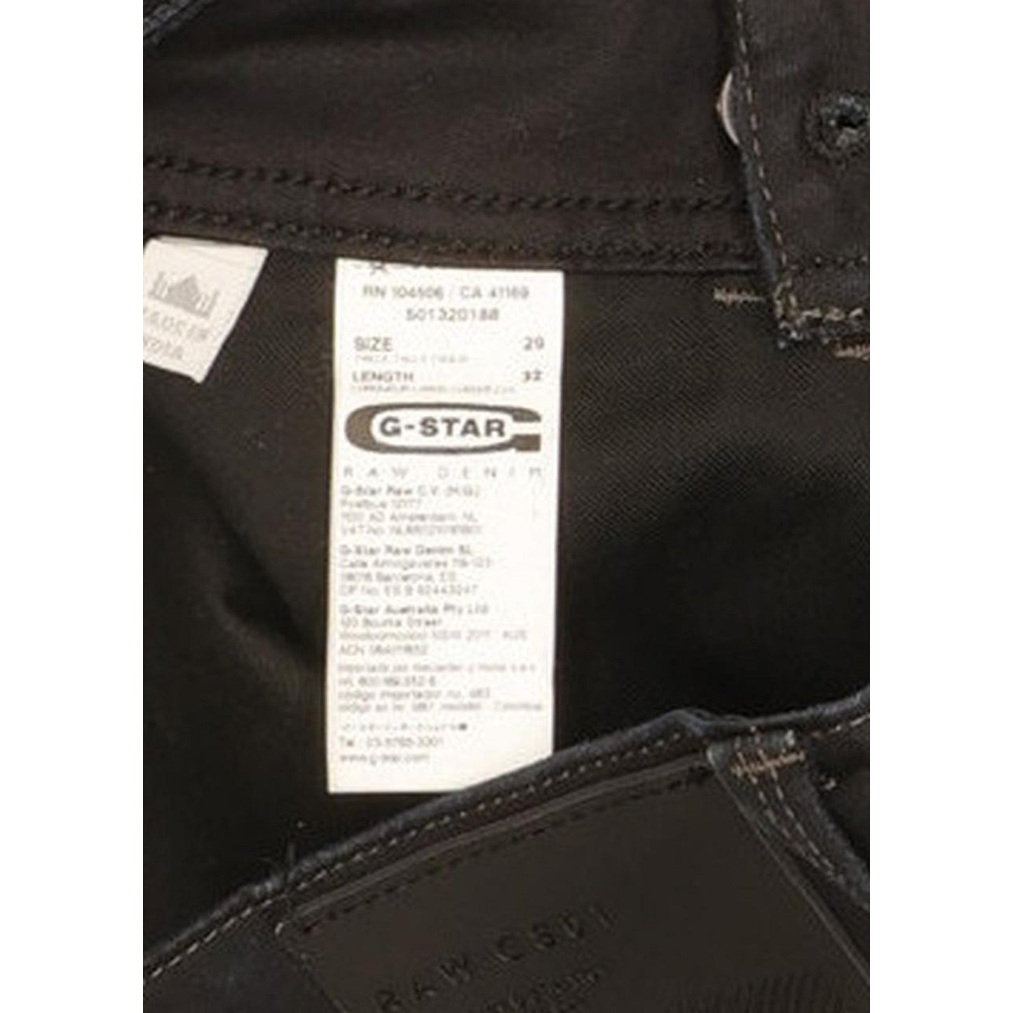 G-Star Lynn Women Navy Skinny Slim Stretch Jeans W29 L28