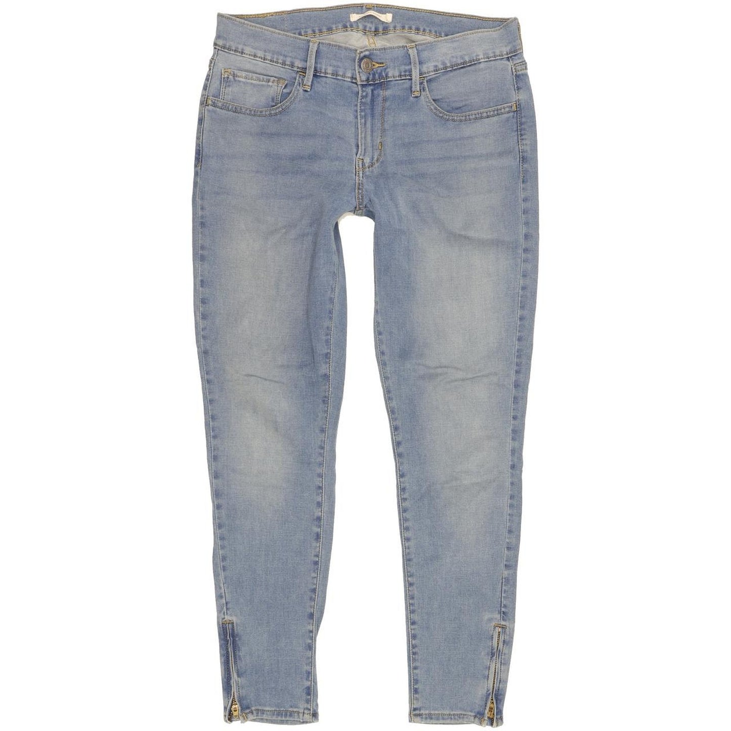 Levi's 710 Super Women Blue Skinny Slim Stretch Jeans W30 L27