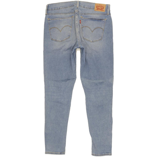 Levi's 710 Super Women Blue Skinny Slim Stretch Jeans W30 L27