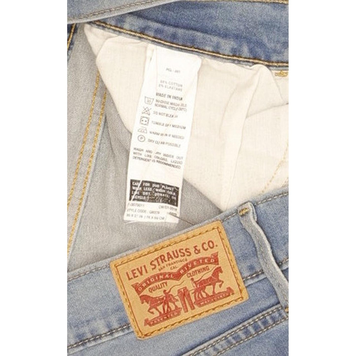 Levi's 710 Super Women Blue Skinny Slim Stretch Jeans W30 L27