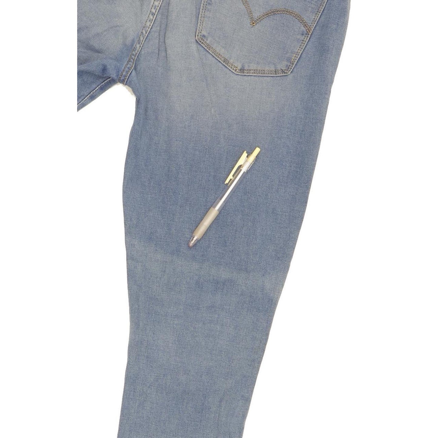 Levi's 710 Super Women Blue Skinny Slim Stretch Jeans W30 L27