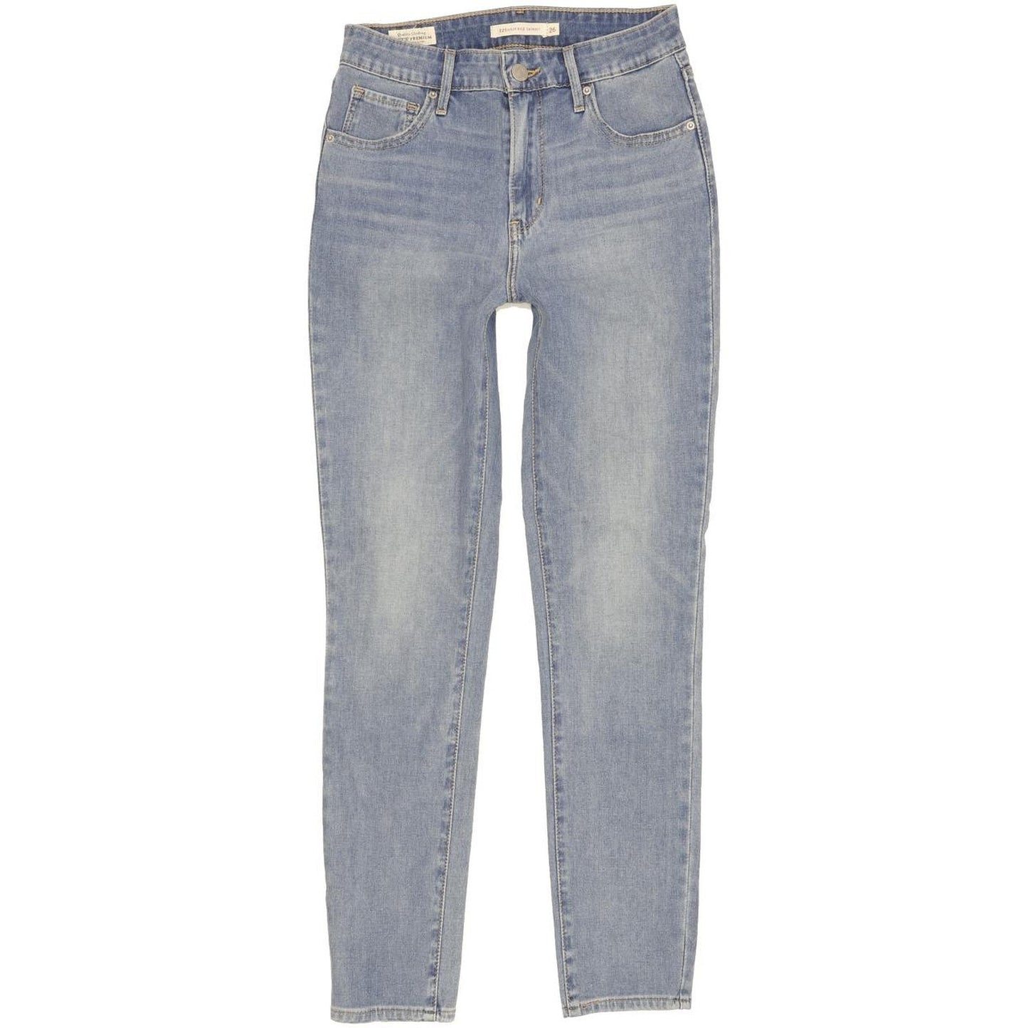 Levi's 721 Women Blue Skinny Slim Stretch Jeans W26 L28