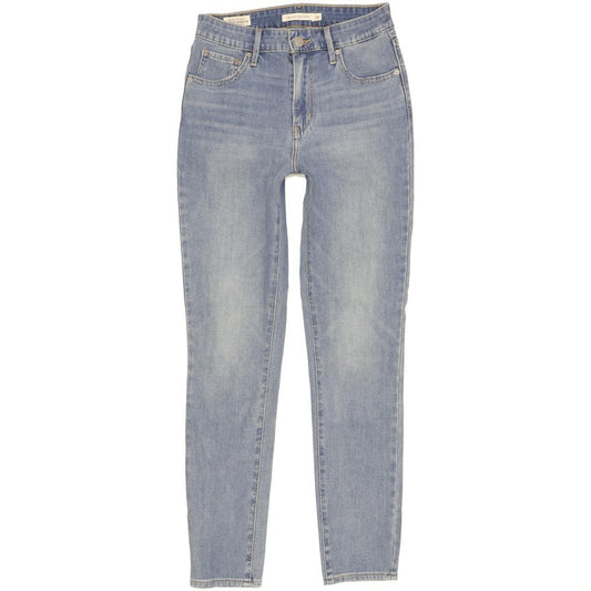 Levi's 721 Women Blue Skinny Slim Stretch Jeans W26 L28