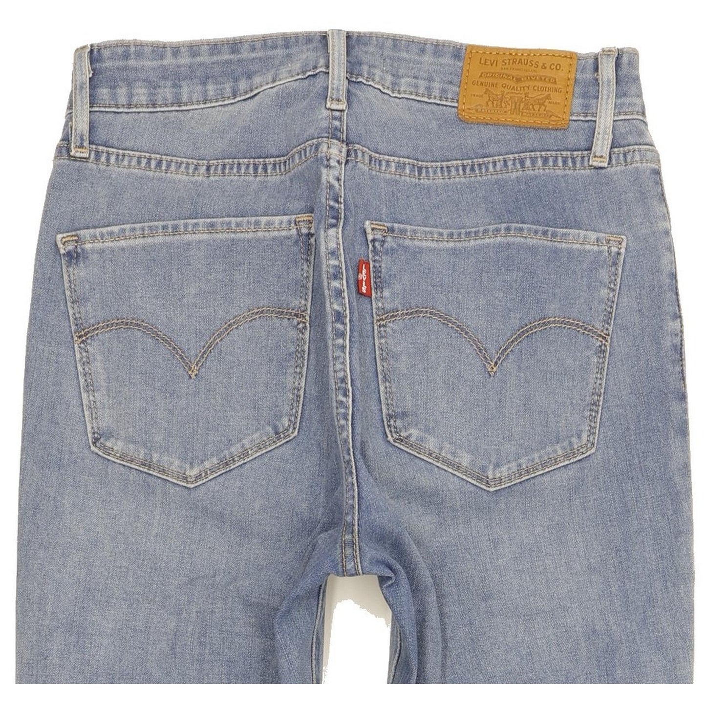 Levi's 721 Women Blue Skinny Slim Stretch Jeans W26 L28