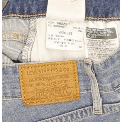 Levi's 721 Women Blue Skinny Slim Stretch Jeans W26 L28