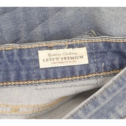 Levi's 721 Women Blue Skinny Slim Stretch Jeans W26 L28