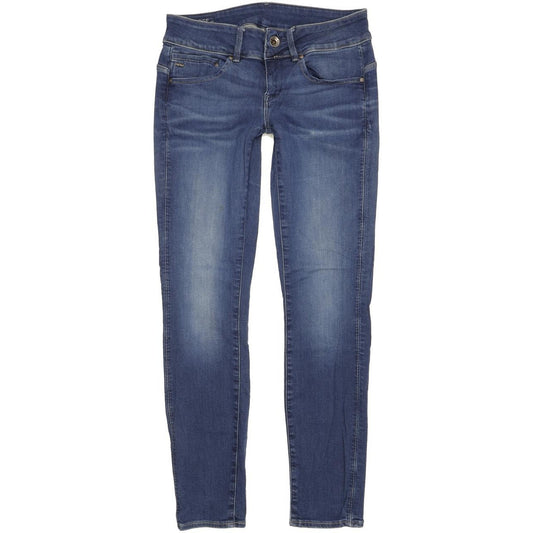G-Star Midge Cody Women Blue Skinny Slim Stretch Jeans W28 L30