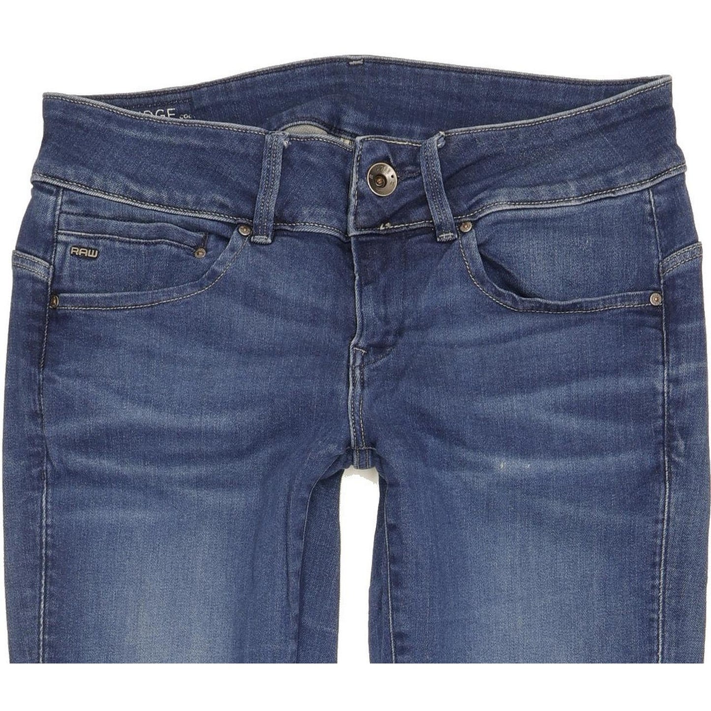 G-Star Midge Cody Women Blue Skinny Slim Stretch Jeans W28 L30