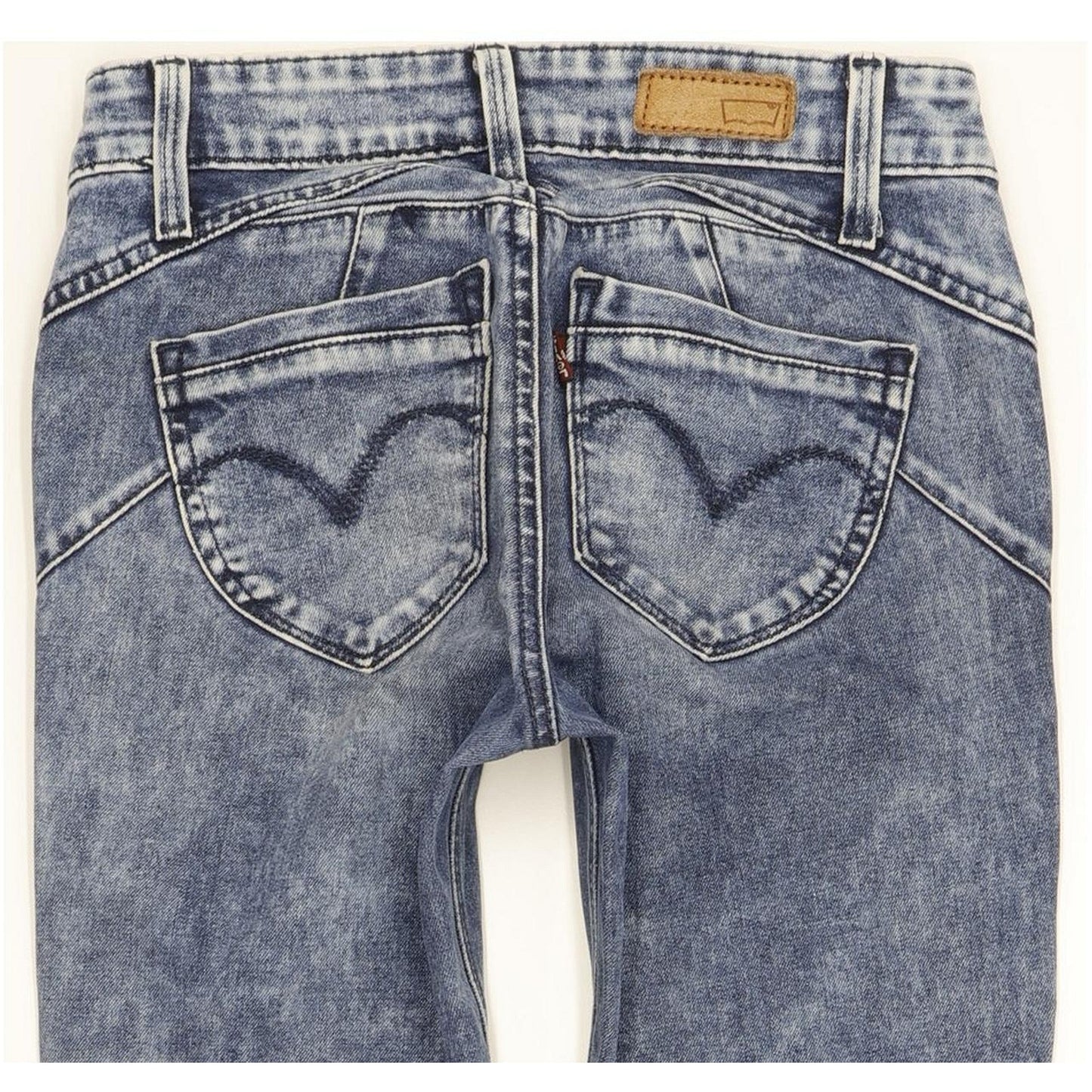 G-Star Demi Curve Women Blue Skinny Slim Stretch Jeans W24 L28