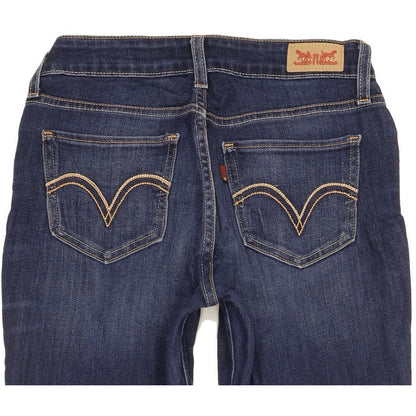 Levi's Women Blue Skinny Slim Stretch Jeans W27 L30