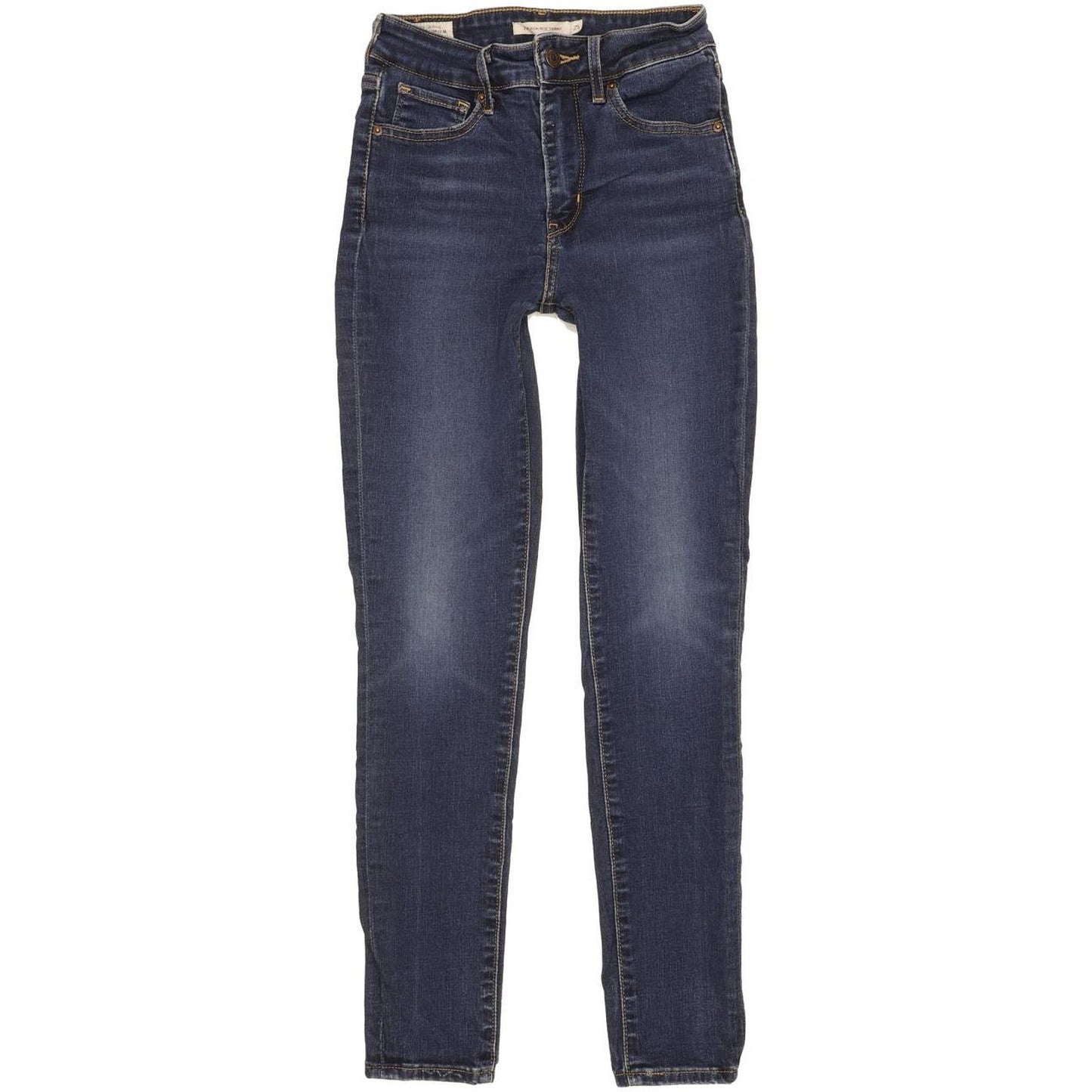 Levi's 721 Women Blue Skinny Slim Stretch Jeans W25 L28