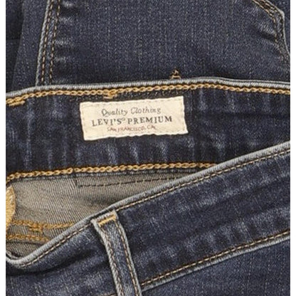 Levi's 721 Women Blue Skinny Slim Stretch Jeans W25 L28