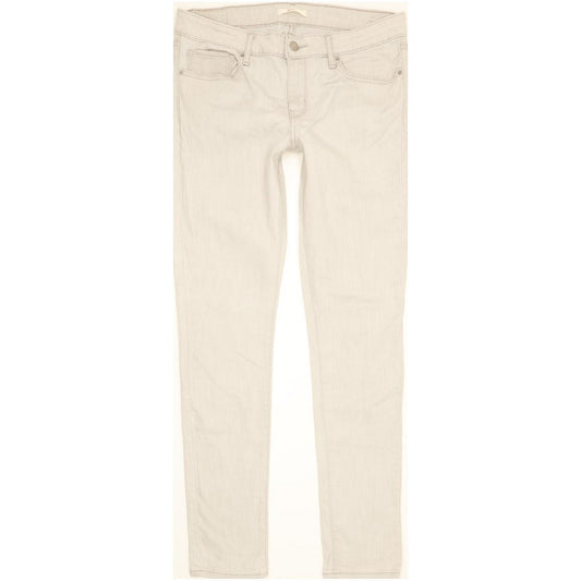 Levi's 711 Women Grey Skinny Slim Stretch Jeans W30 L31
