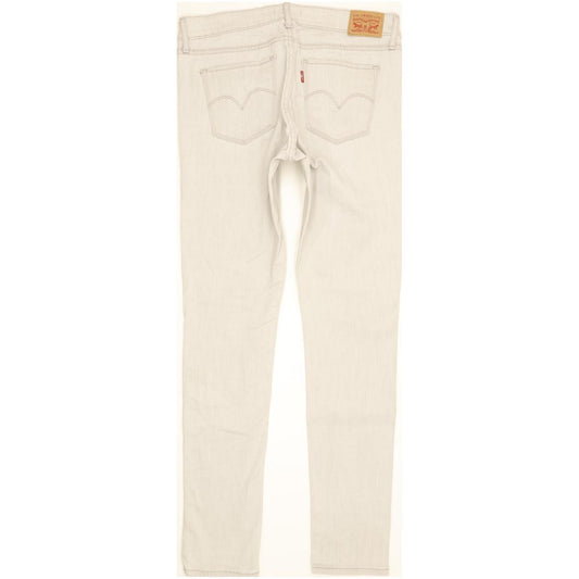 Levi's 711 Women Grey Skinny Slim Stretch Jeans W30 L31