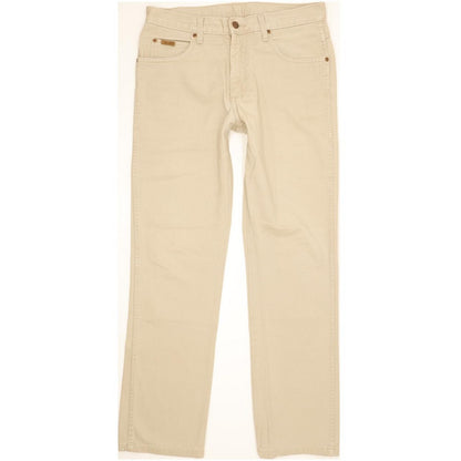 Wrangler Texas Men Beige Straight Regular Jeans W32 L31