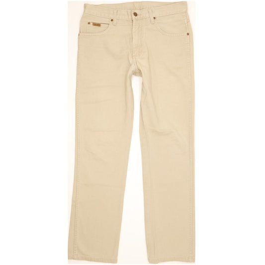 Wrangler Texas Men Beige Straight Regular Jeans W32 L31