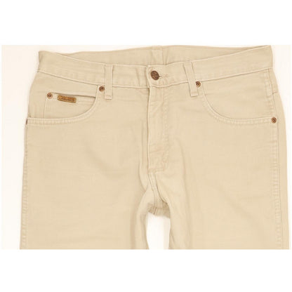 Wrangler Texas Men Beige Straight Regular Jeans W32 L31