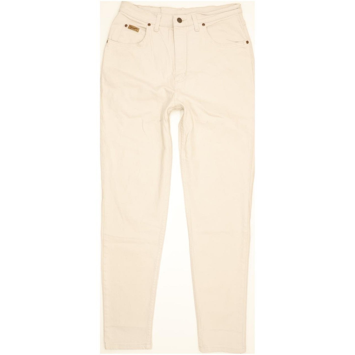 Wrangler Carla Beige Skinny Slim Stretch Jeans High Waisted W34 L32