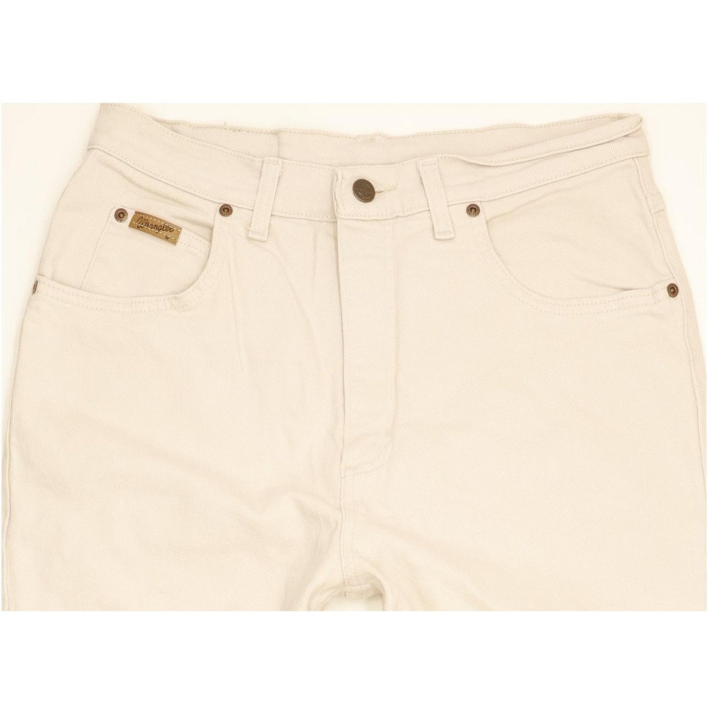 Wrangler Carla Beige Skinny Slim Stretch Jeans High Waisted W34 L32