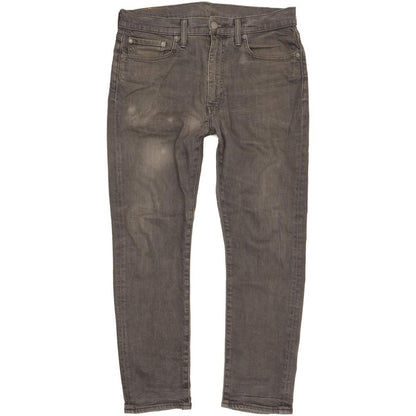 Levi's 522 Men Grey Tapered Slim Stretch Jeans W33 L27