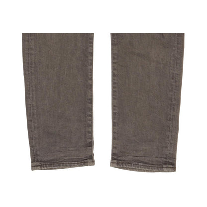 Levi's 522 Men Grey Tapered Slim Stretch Jeans W33 L27