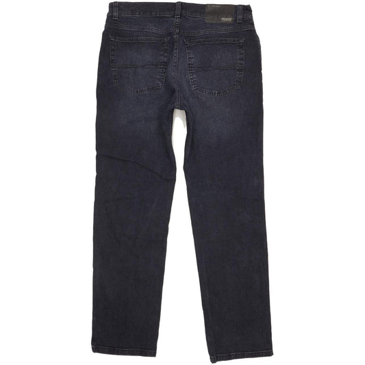 Pioneer Ron Men Blue Straight Regular Stretch Jeans W33 L30