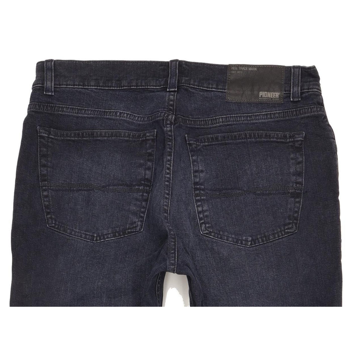 Pioneer Ron Men Blue Straight Regular Stretch Jeans W33 L30