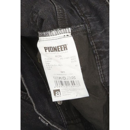 Pioneer Ron Men Blue Straight Regular Stretch Jeans W33 L30