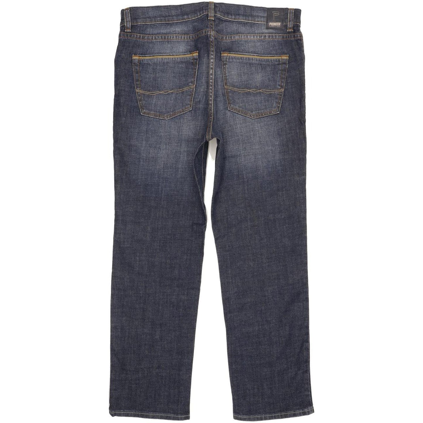 Pioneer Men Blue Straight Regular Stretch Jeans W36 L30