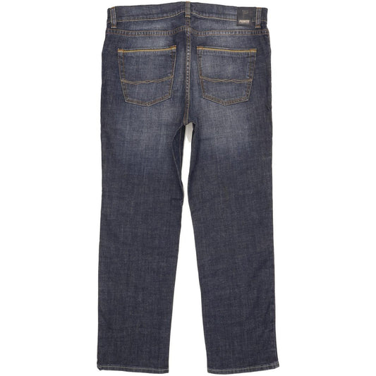 Pioneer Men Blue Straight Regular Stretch Jeans W36 L30
