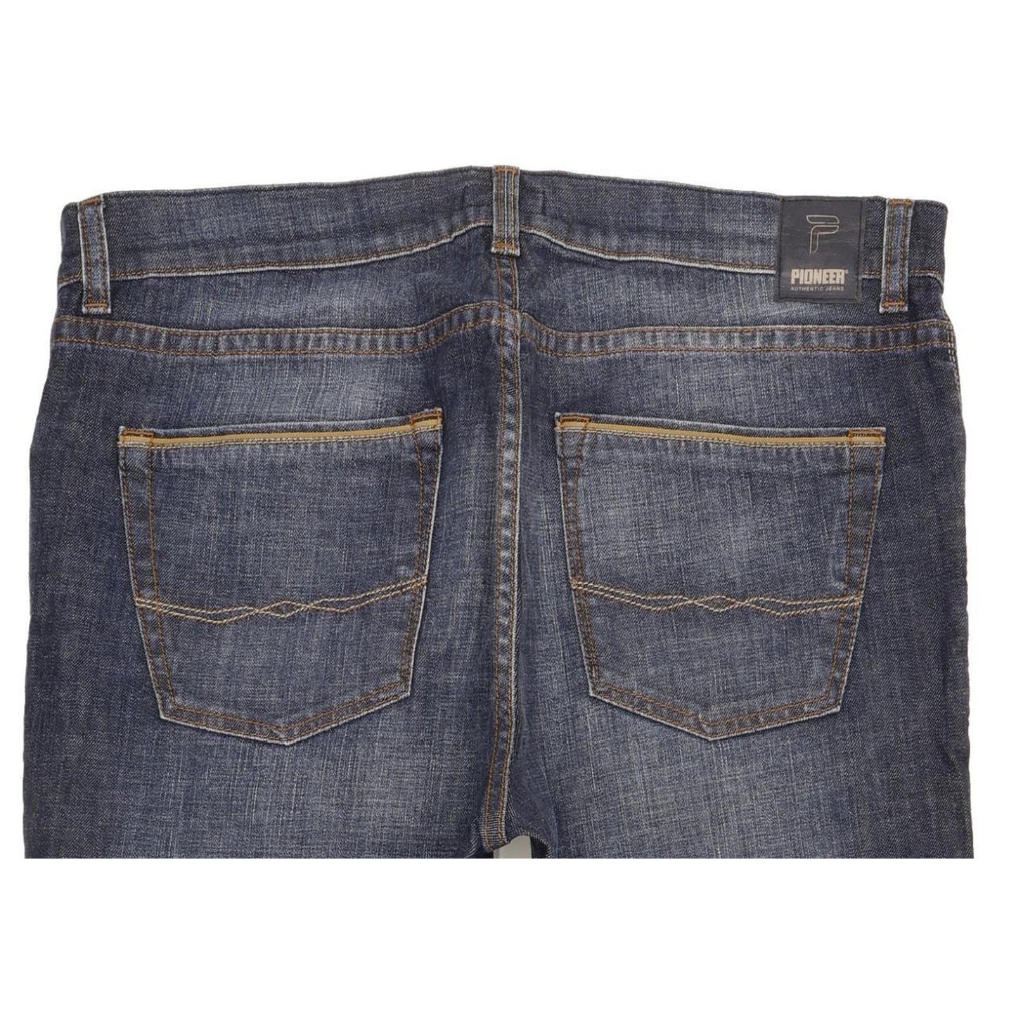 Pioneer Men Blue Straight Regular Stretch Jeans W36 L30
