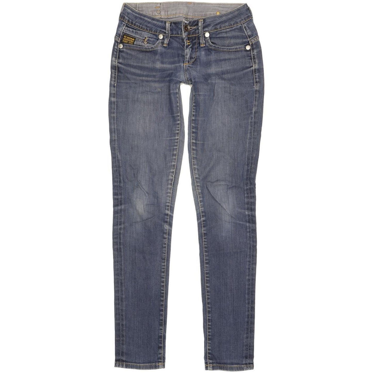 G-Star Midge Women Blue Skinny Slim Stretch Jeans W27 L32