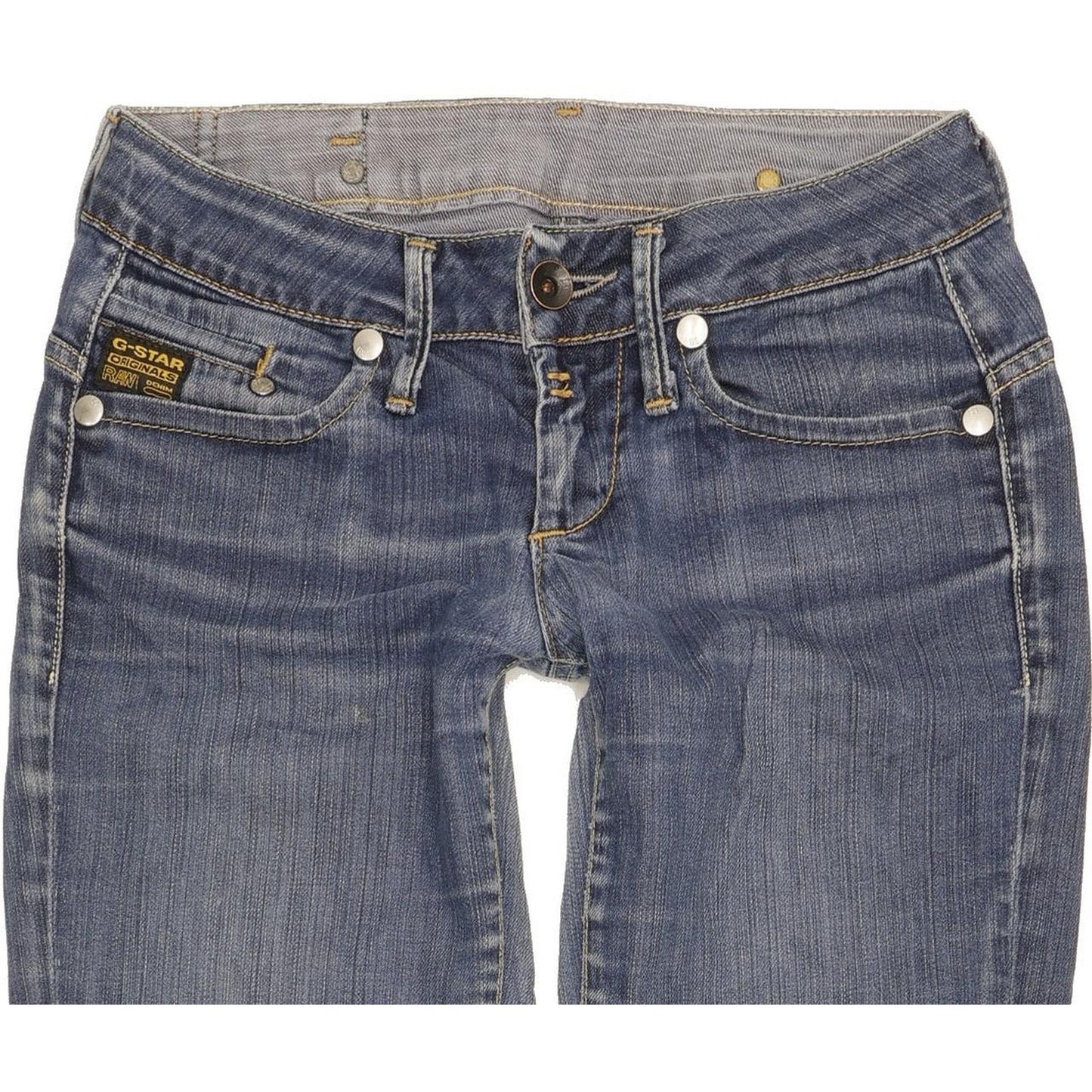 G-Star Midge Women Blue Skinny Slim Stretch Jeans W27 L32