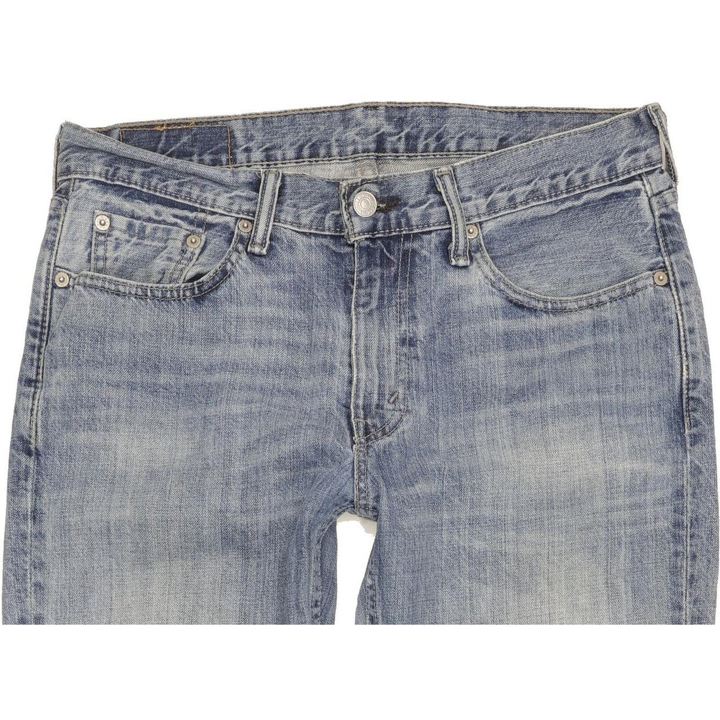Levi's Men Blue Straight Regular Stretch Jeans W30 L30