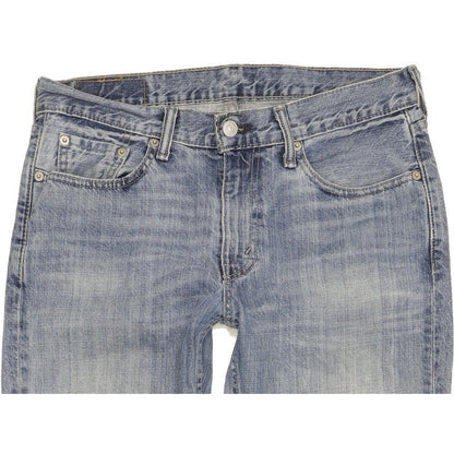 Levi's Men Blue Straight Regular Stretch Jeans W30 L30