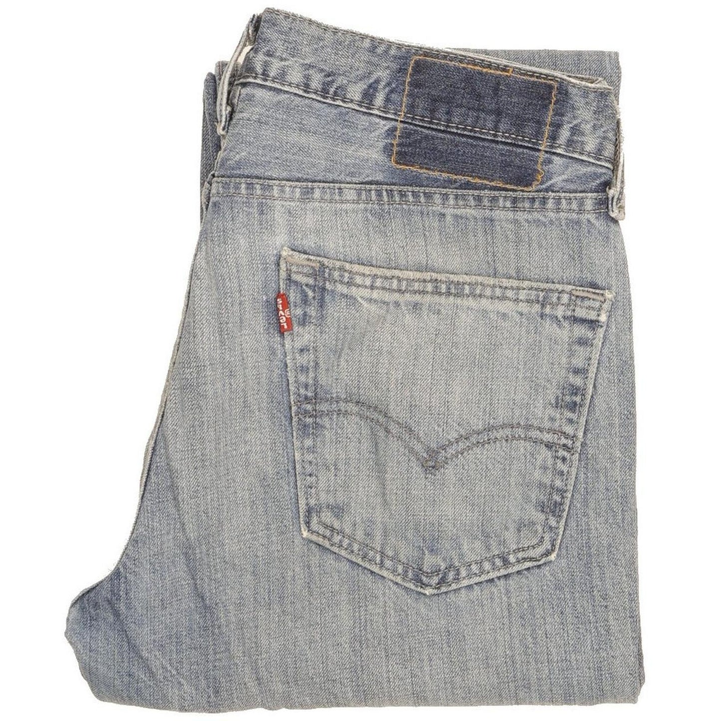 Levi's Men Blue Straight Regular Stretch Jeans W30 L30