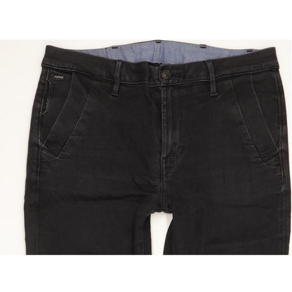 G-Star Bronson Women Black Skinny Slim Chino Jeans W27 L28