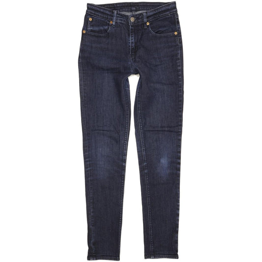 Levi's Women Blue Skinny Slim Stretch Jeans W27 L29