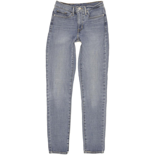 Levi's Women Blue Skinny Slim Stretch Jeans W28 L31