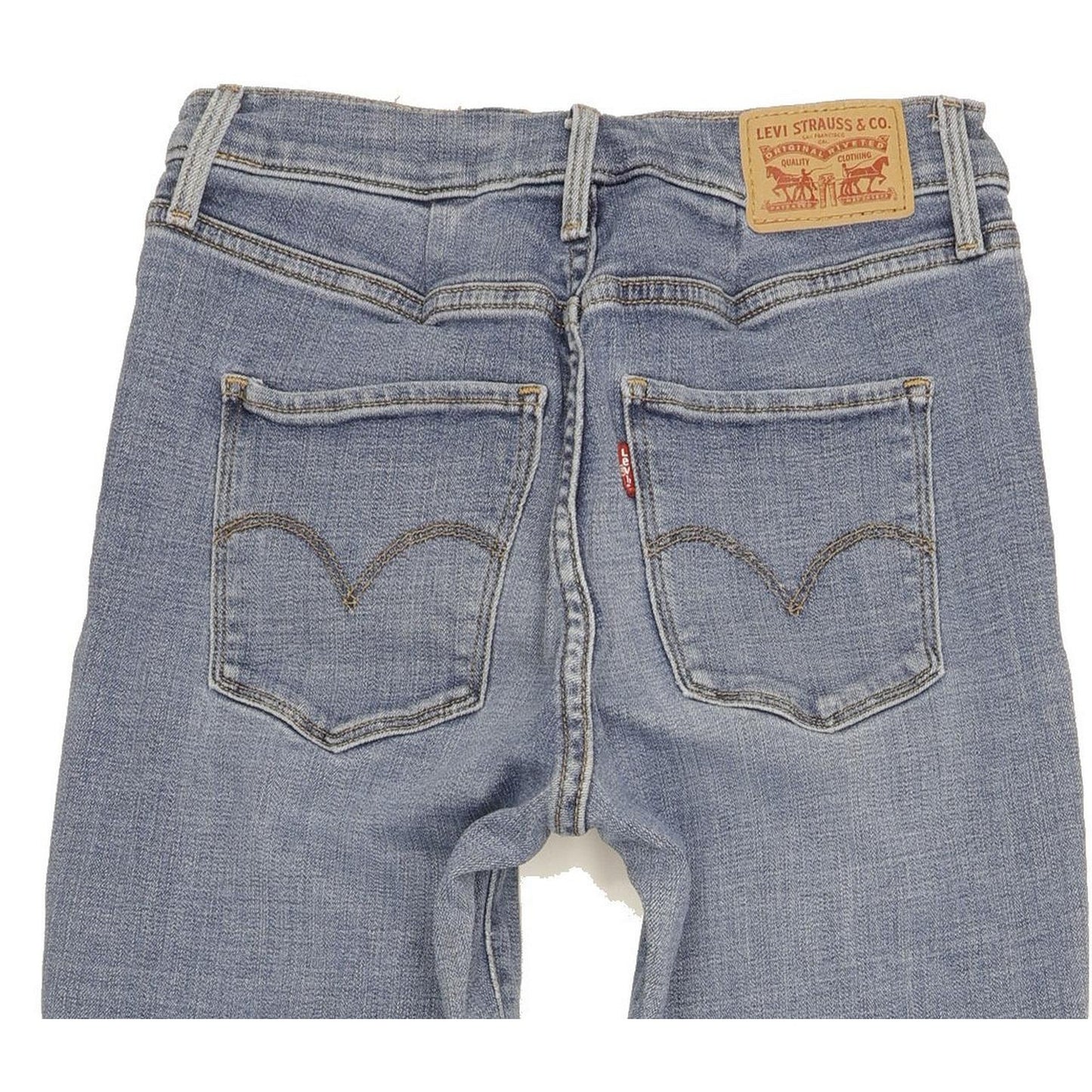 Levi's Women Blue Skinny Slim Stretch Jeans W28 L31