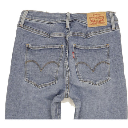 Levi's Women Blue Skinny Slim Stretch Jeans W28 L31