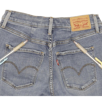 Levi's Women Blue Skinny Slim Stretch Jeans W28 L31
