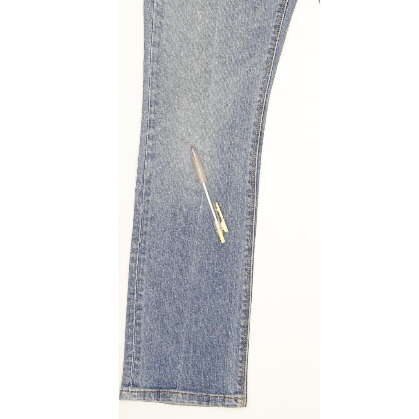 Levi's 470 Women Blue Straight Slim Stretch Jeans W28 L29